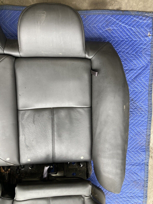 2006-2016 Chevy Impala GM Rear Seat Black Leather Bench Sedan OEM #3101M