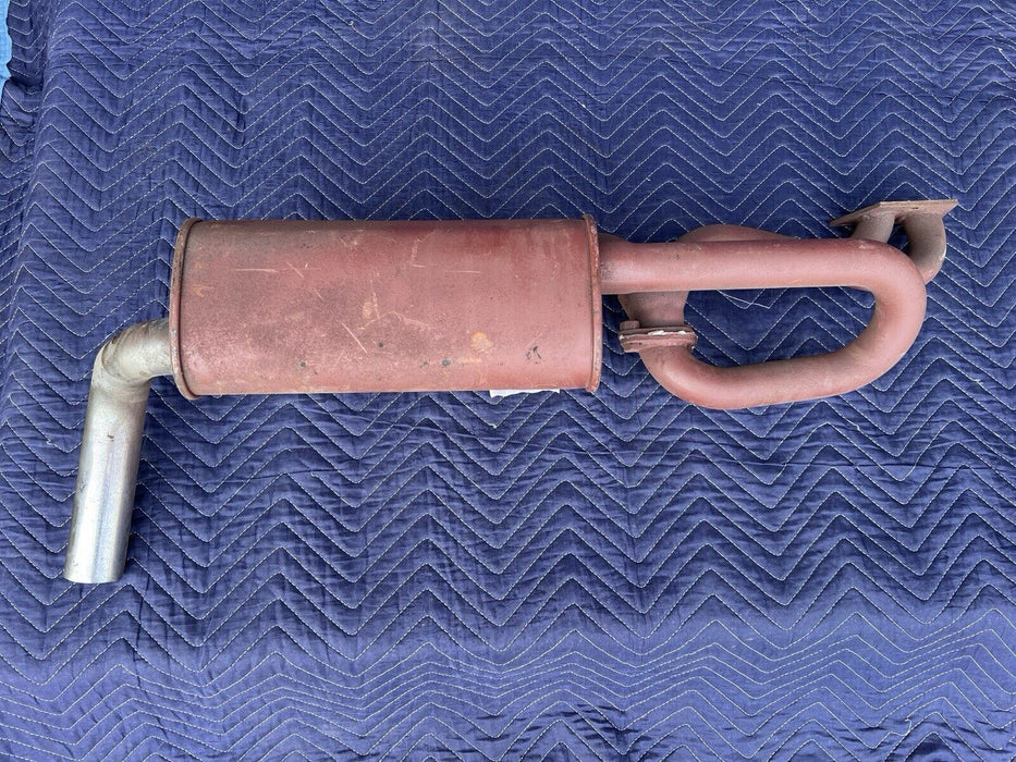 Porsche 914 2.0L Exhaust Muffler Assembly Pipe OEM #3615E