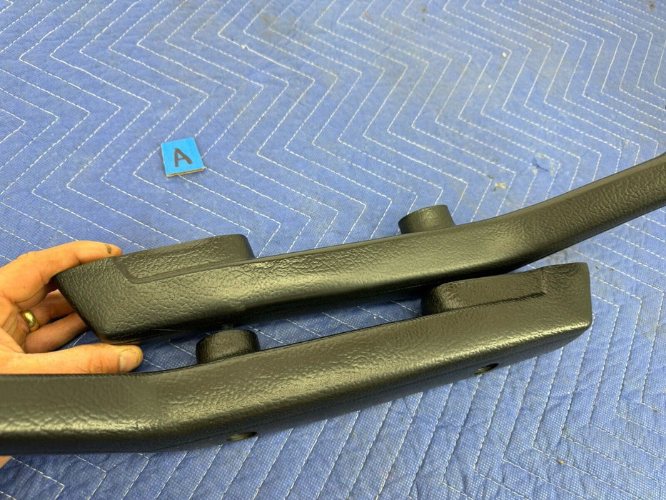 1975-1980 Volvo 240 244 Early Front Door Armrest Grab Handle Pair OEM #3835E