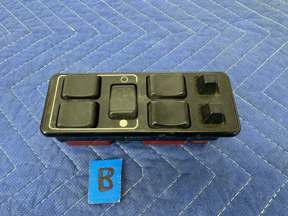 Volvo 740 940 960 Master Window Lock & Mirror Switch Red 3544300 OEM #3841E