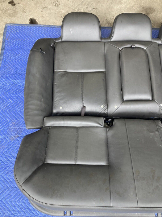 2006-2016 Chevy Impala GM Rear Seat Black Leather Bench Sedan OEM #3101M