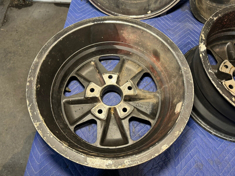 Porsche 911 Fuchs Set of Alloy 7” x 15” Wheels Set of 4 5x130 OEM #3364E