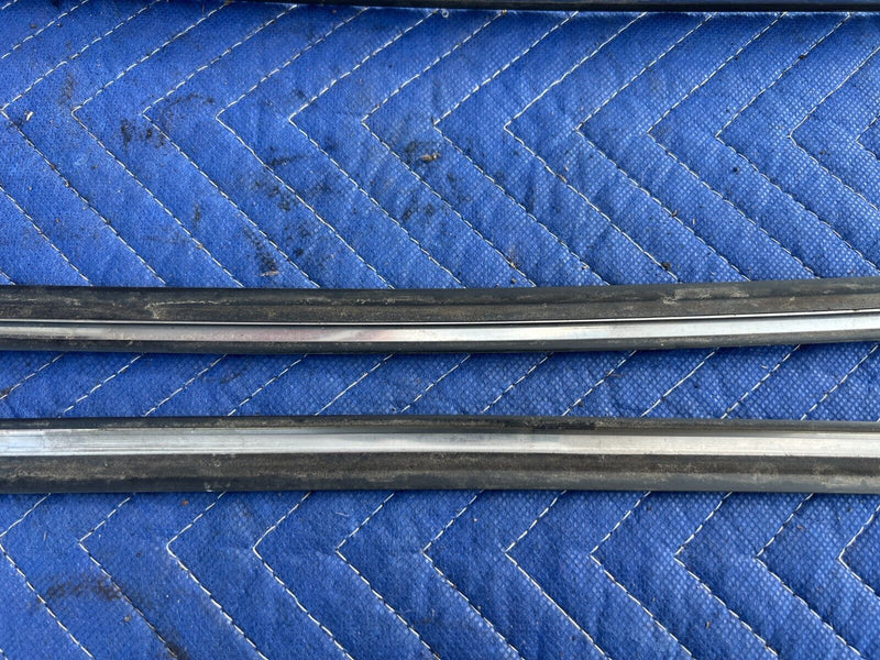 1984-1989 Volvo 740 760 Sedan Front Windshield Window Chrome Trim OEM #1620EM