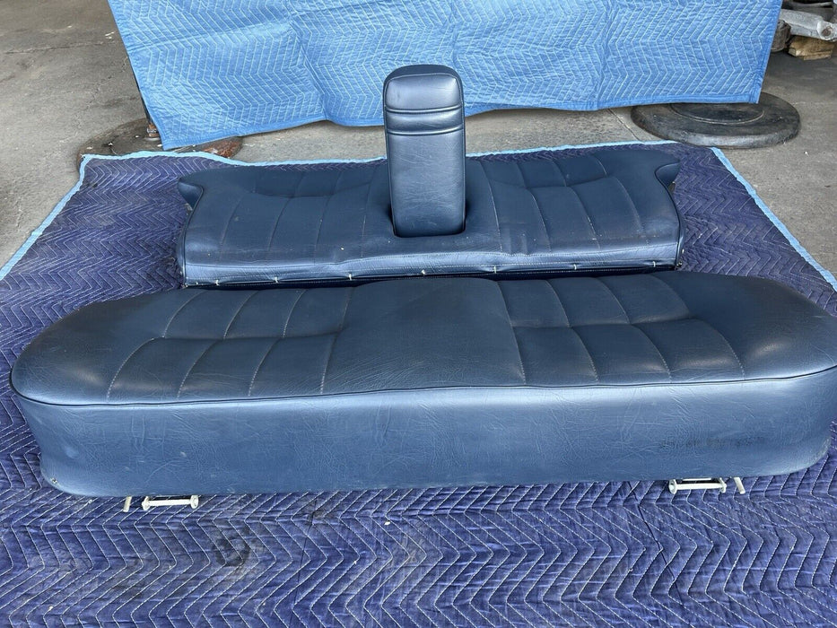 1986-1993 Volvo 240 245 Rear Seat Upper & Lower Blue *Wagon Only* OEM #3643E