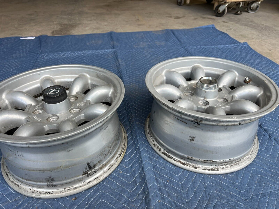 1971-1974 Volvo 140 14" x 7" Aluminum Wheel Rim Pair KBA40138 5x108 OEM #1911EM