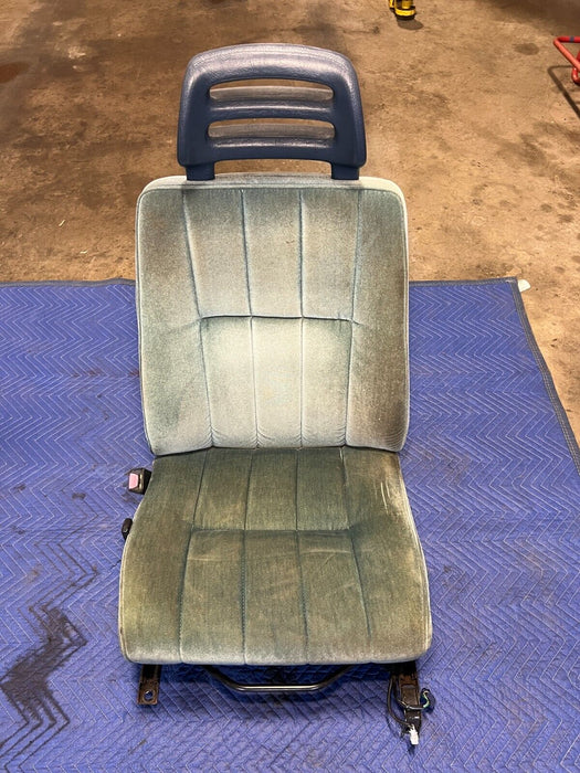 1984-1989 Volvo 740 760 Sedan Front Driver Left LH Seat Blue Cloth OEM #1557EM