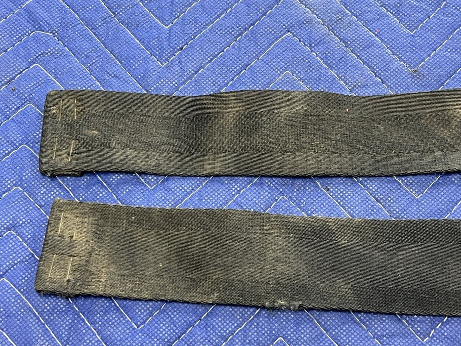 1967-1972 GM Corvette Chevelle Camaro 46E67 Seat Belt Pair & Buckle OEM #3362E