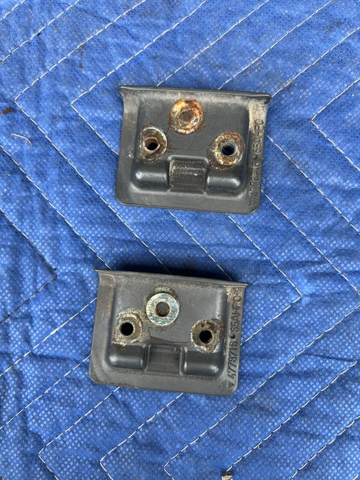 1983-1985 Porsche 944 Sun Moon Roof Latch Catch Plate Set of 4 OEM #1894EM