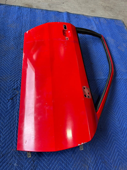 1983-1985 Porsche 944 Front Right Passenger Red Door Assembly Panel OEM #1760EM