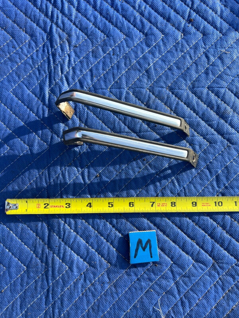1984-1989 Volvo 740 760 Sedan RH LH Lower Rear Window C Pillar Trim OEM #1613EM