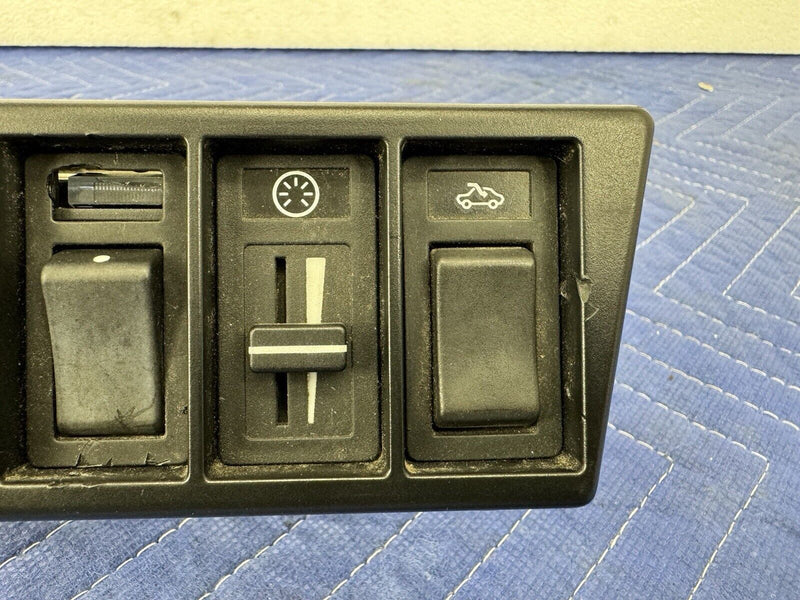 1989-1995 Volvo 740 940 Headlight Dimmer Sunroof Defrost Switches & Trim #3830E