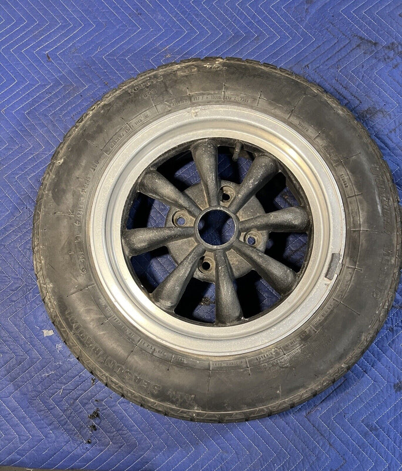 Porsche Karmann Ghia VW EMPI Mag Rim Genuine Vintage 911 15x6 Wheel 4x130 #3388E
