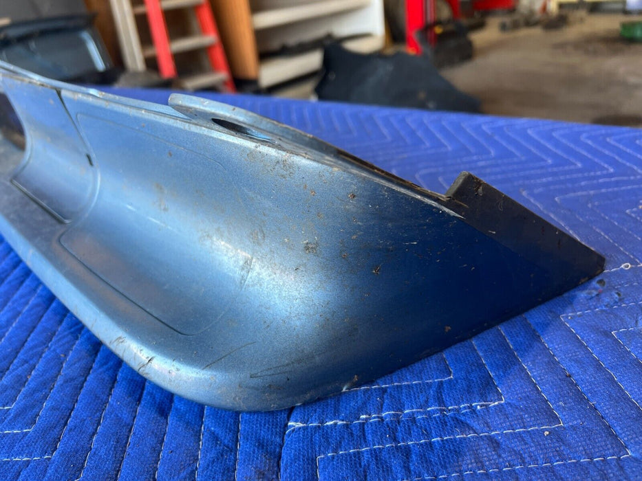 1984-1989 Volvo 740 760 Front Bumper Air Dam Lower Lip Blue Metallic OEM #1694EM