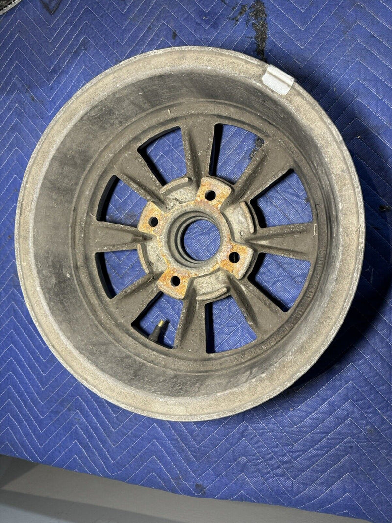 Porsche Karmann Ghia VW EMPI Mag Rim Genuine Vintage 911 15x6 Wheel 4x130 #3370E