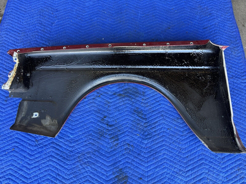 1988-1993 Volvo 240 244 245 Passenger  Right Front Fender Maroon OEM #3758E
