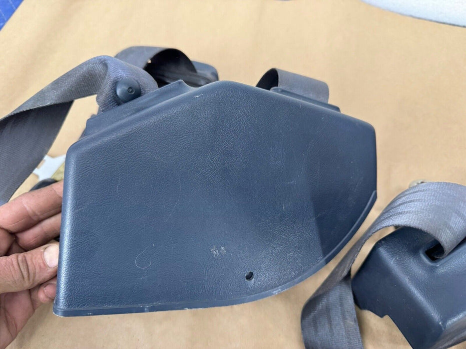 1988-1998 Chevy GMC C/K Truck Seat Belt Retractor L & R Pair Blue OEM #3464EJ