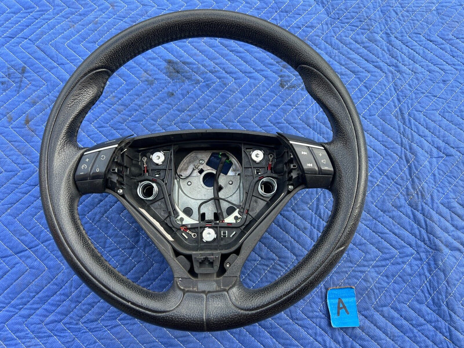 2005-2007 Volvo S60R V70R Steering Wheel Assembly Blue Emblem 30776480 OE#1033EM