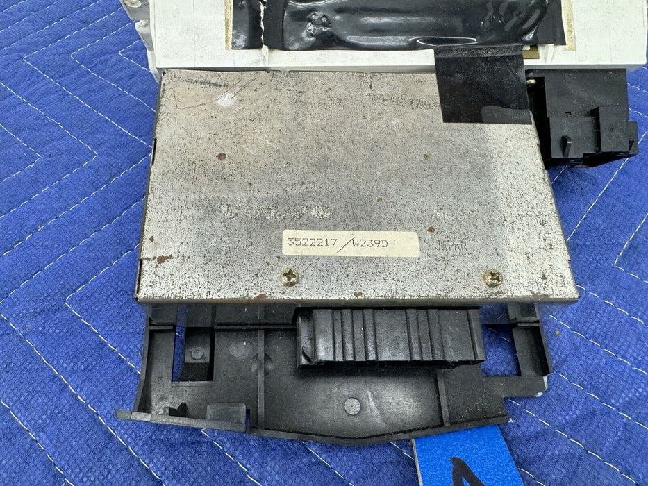 1993-1995 Volvo 740 940 Climate Control 3522217 w/o Automatic Climate OEM #3822E