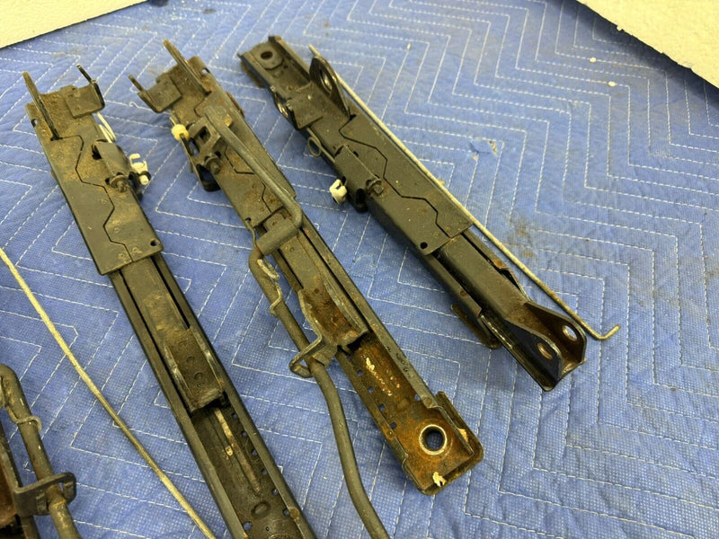 1984-1992 BMW E30 325i 318i Sedan Set Of 4 Seat Track Adjusters L R OEM #3523E