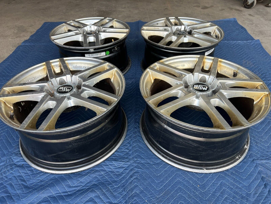 MSW Eclipse 17" x 8" Aluminum Wheel Rim Set of 4 KBA46925 5x114.3 OEM #1909EM