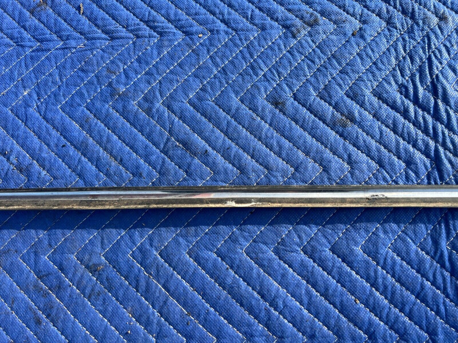 1984-1989 Volvo 740 760 Sedan Rear Window Upper Exterior Chrome Trim OEM #1619EM