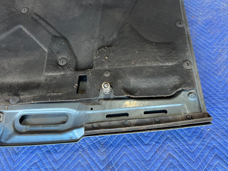 1984-1989 Volvo 740 760 Blue Metallic Front Hood Engine Bonnet Panel OEM #1711EM