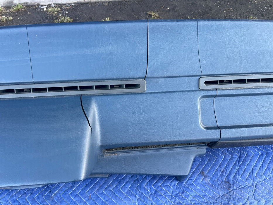 1984-1989 Volvo 740 760 Sedan Blue Dashboard Dash Panel Trim Assembly OEM#1574EM