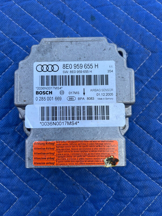 02-08 Audi A4 B6 Sedan Bosch Body Control Unit Module 8E0959655H OEM #184EM