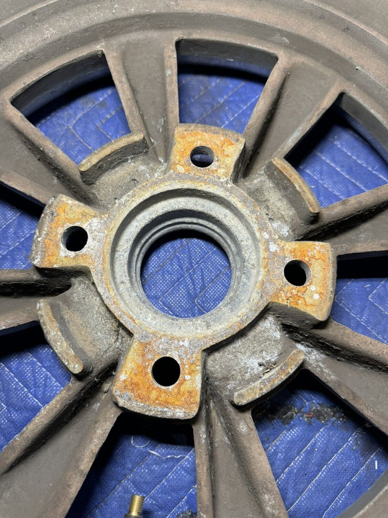 Porsche Karmann Ghia VW EMPI Mag Rim Genuine Vintage 911 15x6 Wheel 4x130 #3369E