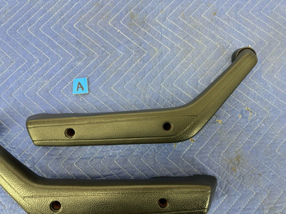 1975-1980 Volvo 240 244 Early Front Door Armrest Grab Handle Pair OEM #3835E