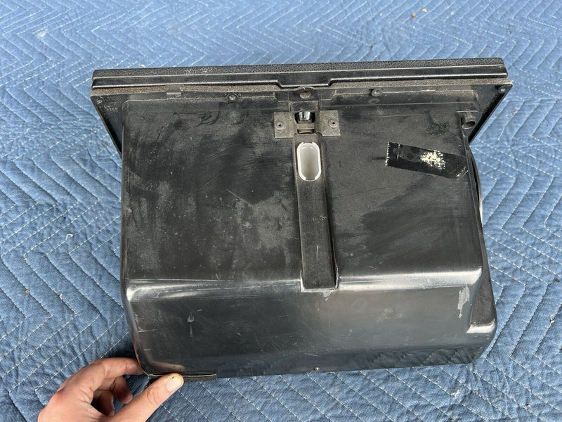 1986-1993 Volvo 240 244 245 Complete Glove Box Assembly Black NICE OEM #3636E