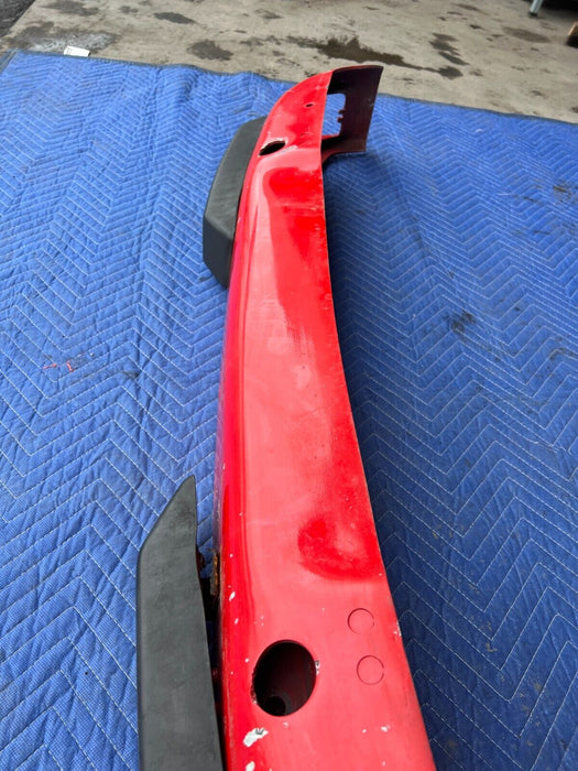 1983-1985 Porsche 944 Red Front Bumper Cover Panel Assembly OEM #1857EM