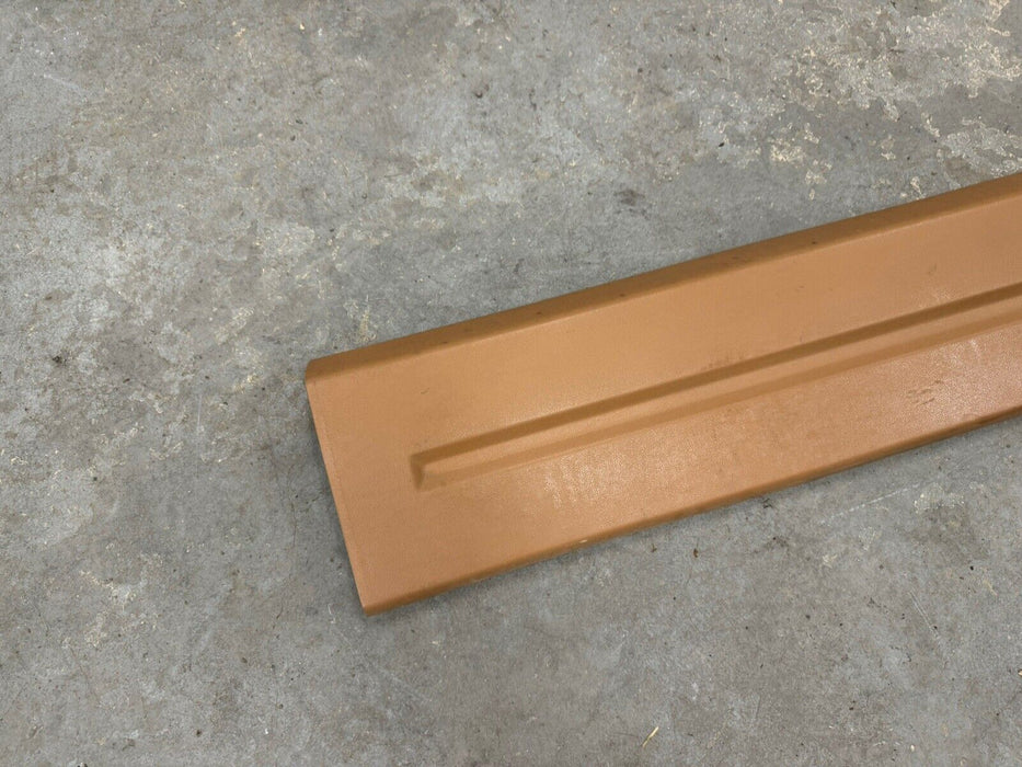 1988-1998 Chevy GMC C/K Truck Regular Cab Lower Rear Window Trim Tan #3434EJ