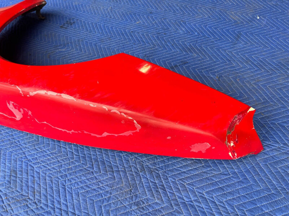 1983-1985 Porsche 944 Red Front Driver Left LH Fender Panel Trim OEM #1860EM