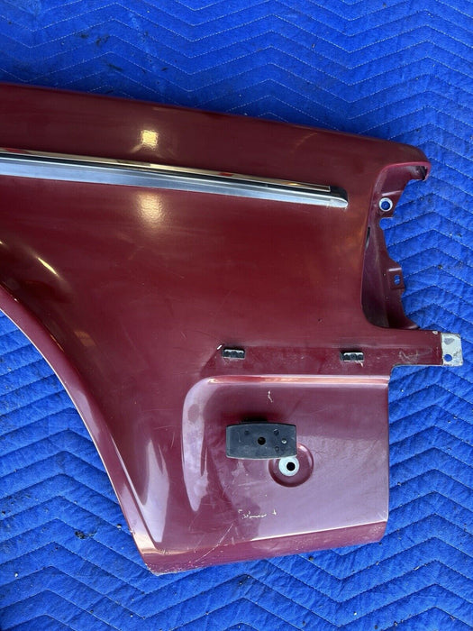 1988-1993 Volvo 240 244 245 Passenger  Right Front Fender Maroon OEM #3758E