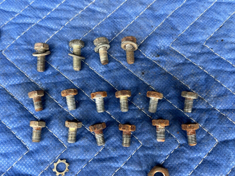 1983-1985 Porsche 944 Headlight Lamp Motor Mounting Bracket Hardware OEM #1878EM