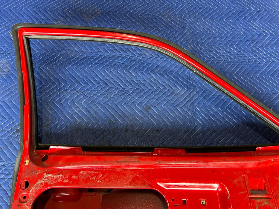 1983-1985 Porsche 944 Front Left LH Driver Red Door Assembly Panel OEM #1759EM