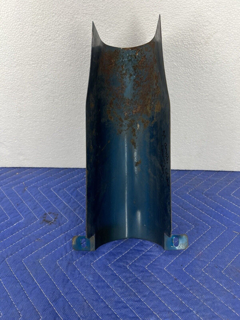 1955-1956 Chrysler Imperial Steering Column Cover Trim Blue Interior OEM #3484E