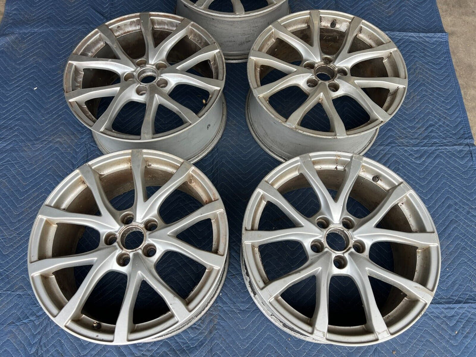 2007-2014 Audi A6 18"x 8" Aluminum Wheel Rim Set of 5 4F0601025CD OEM #1908EM