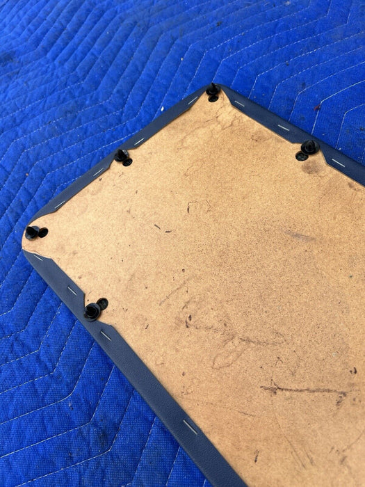 1986-1993 Volvo 240 245 Rear Hatch Lower Carpet Panel Trim Blue OEM #3655E