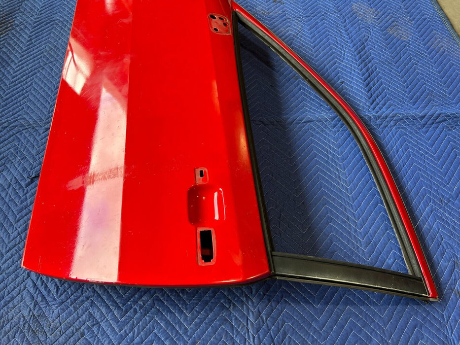 1983-1985 Porsche 944 Front Left LH Driver Red Door Assembly Panel OEM #1759EM