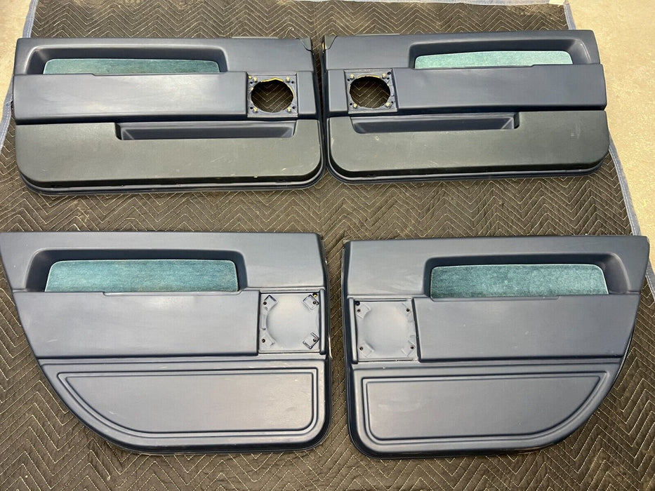 1984-1989 Volvo 740 760 Sedan Door Card Full Set RH LH Front Rear Trim OE#1546EM