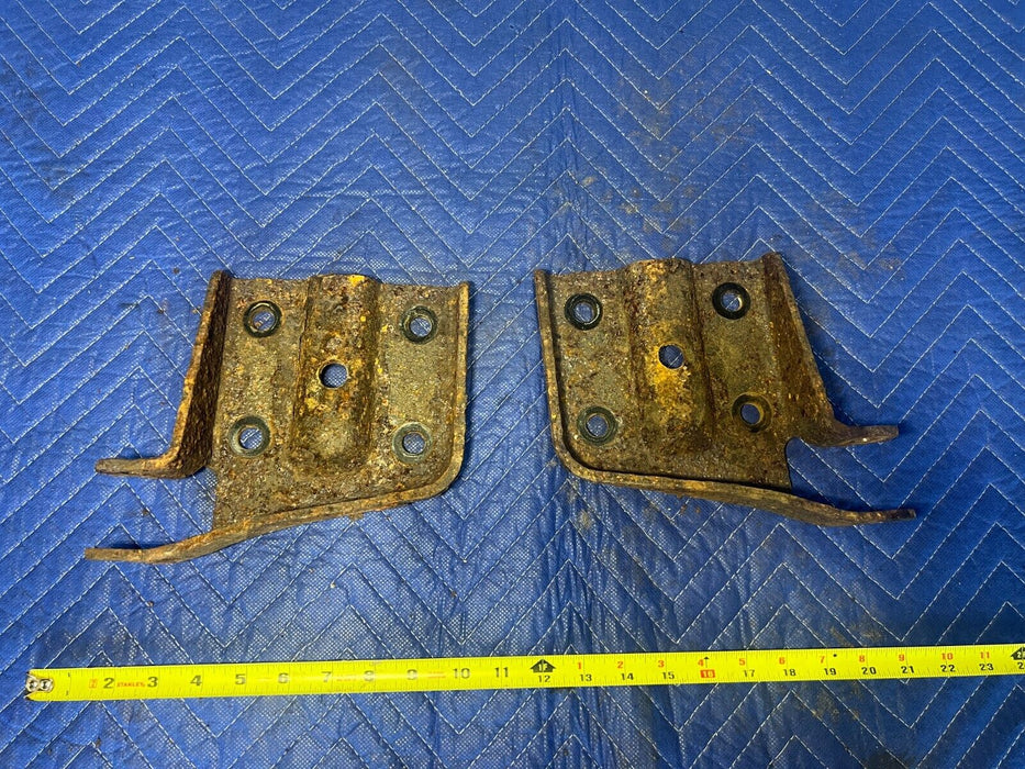 2006-2010 Hummer H3 Rear LH & RH Suspension U Bolt Axle Plate Pair OEM #1502EM