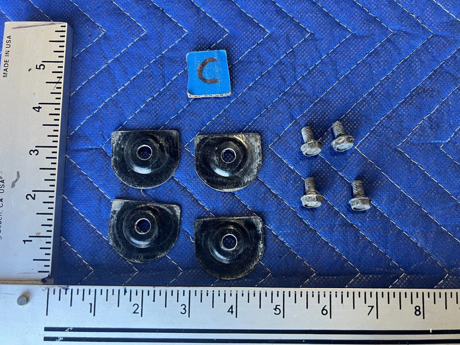 1984-1989 Volvo 740 760 Front Clip Bracket Mounting Hardware Bolts OEM #1656EM