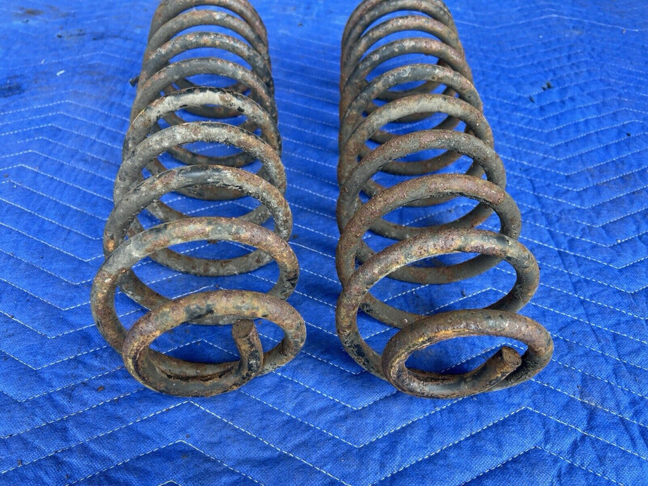 1986-1993 Volvo 240 244 245 Rear Coil Spring Pair Suspension L & R OEM #3730E