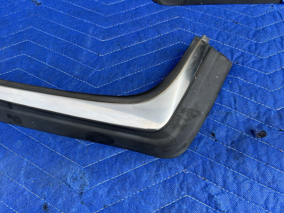 1986-1993 Volvo 240 245 Rear Bumper To Body Trim Pair “Hockey Sticks” OEM #3631E