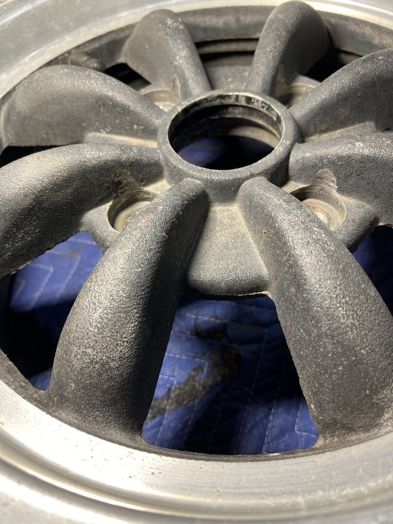 Porsche Karmann Ghia VW EMPI Mag Rim Genuine Vintage 911 15x6 Wheel 4x130 #3388E
