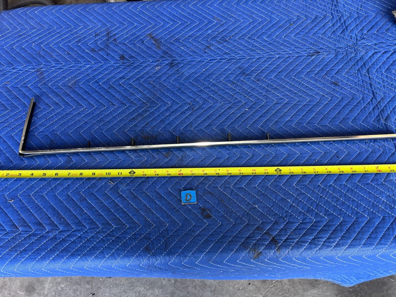 1984-1989 Volvo 740 760 Sedan Passenger Right RH Dash Chrome Trim OEM #1679EM
