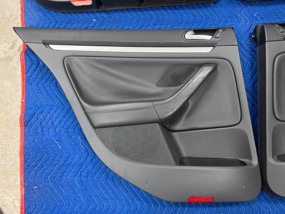 2006-2010 VW Jetta 2.5L Front & Rear Driver & Passenger Door Card Set OEM #139MC