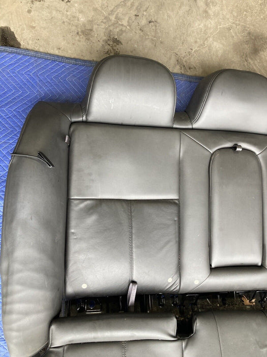 2006-2016 Chevy Impala GM Rear Seat Black Leather Bench Sedan OEM #3101M